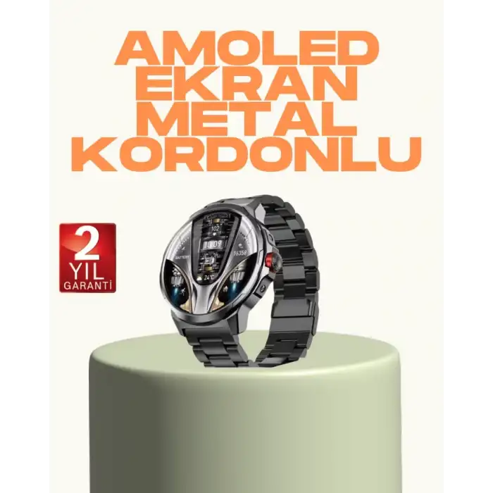 AsilTech IP68 Su Toz Dirençli SW80 Akıllı Saat Android iOS Uyumlu