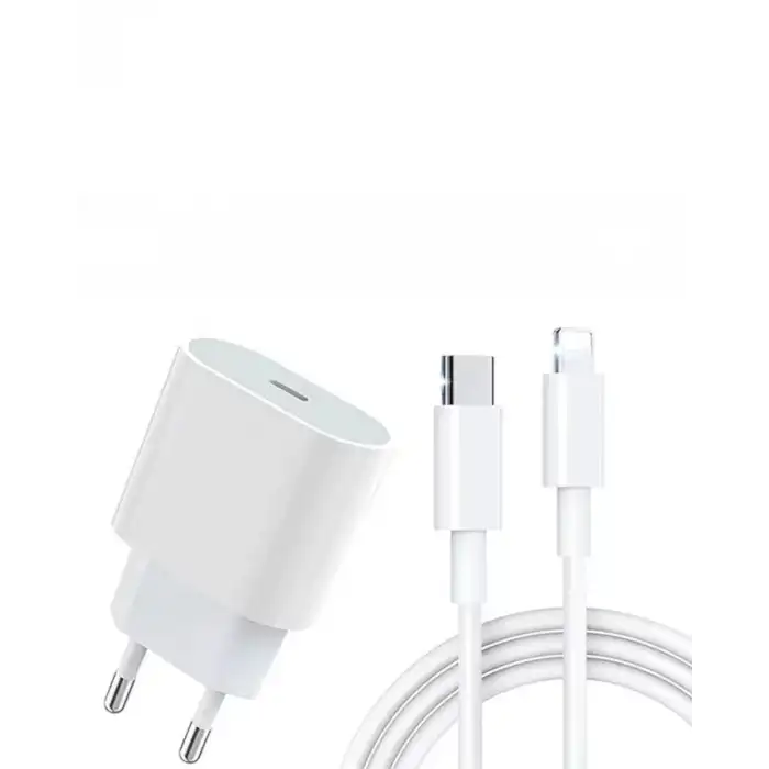 AsilTech iPhone 12 11 XR XS X 8 Plus 7 20W PD Lightning Hızlı Şarj Adaptörü