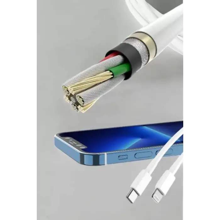 AsilTech Iphone Tüm Modellerle Uyumlu Hızlı Şarj Kablosu İOS 30W