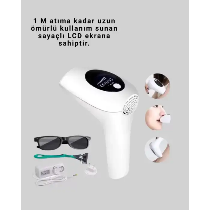 AsilTech IPL Lazer Epilasyon Aleti 5 Kademeli Güç Ayarlı