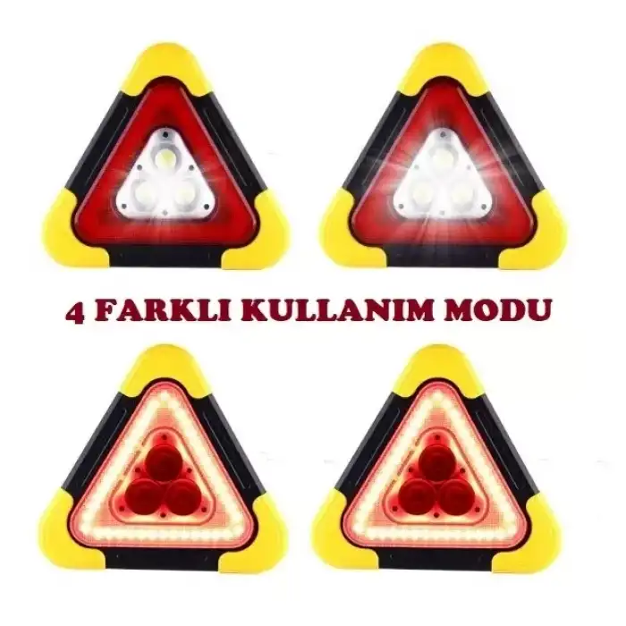 AsilTech Işıklı Acil Durum Reflektörü