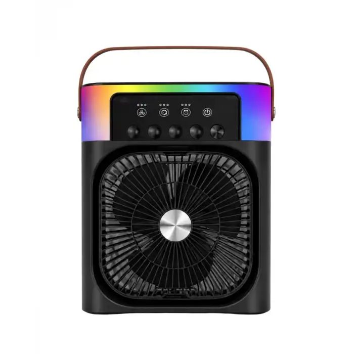 AsilTech IŞIKLI FAN 5005 SİYAH