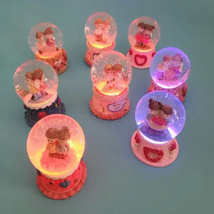 AsilTech Işıklı Mini Kar Küreleri