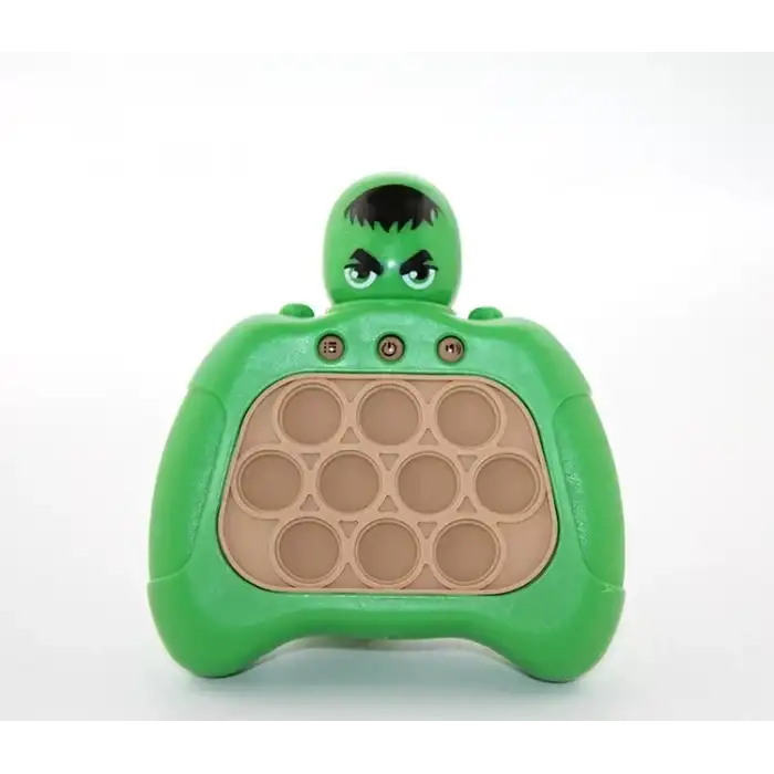 AsilTech Işıklı Müzikli Pop-It Hulk Tasarımlı