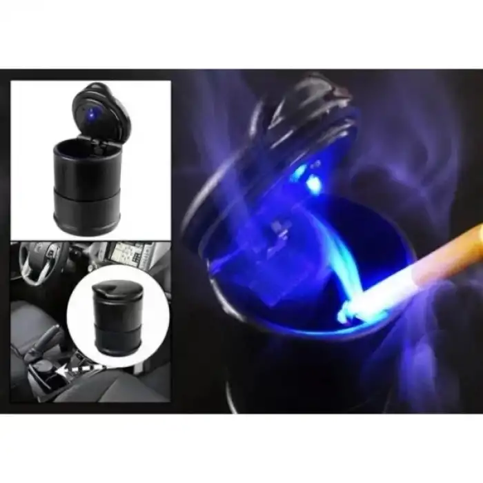 AsilTech Işıklı Oto Küllük