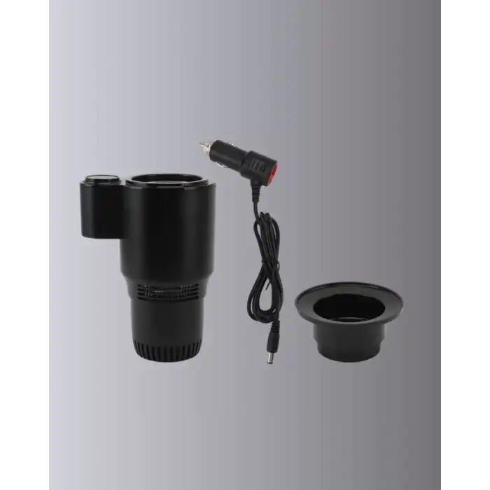 AsilTech Isıtma Soğutma Özellikli Araç Bardaklığı Çakmak Girişli Akıllı