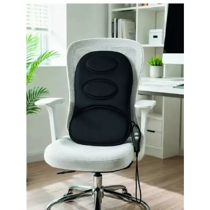 AsilTech Isıtmalı Masaj Minderi  Masaj Motoru, Kablolu Kumanda ve Çoklu Masaj Modu