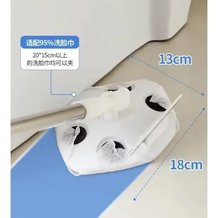 AsilTech Islak Mendil Uyumlu Pratik Çek Çekli Mop