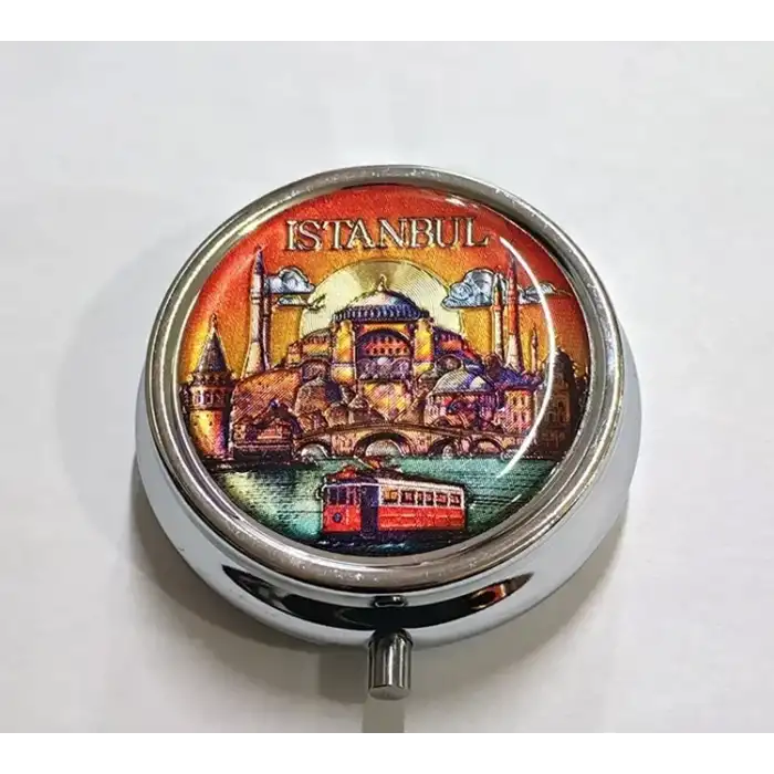 AsilTech İstanbul Temalı İlaç Kutusu - Model 1