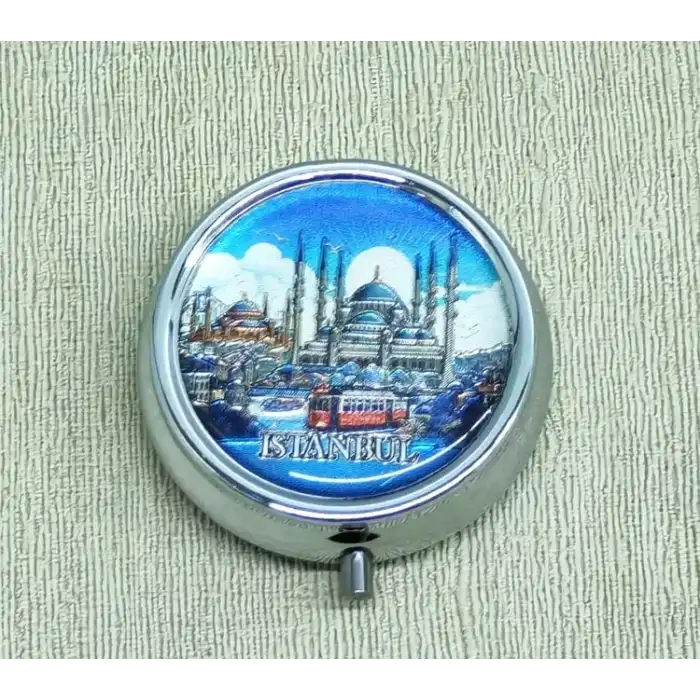AsilTech İstanbul Temalı İlaç Kutusu - Model 5