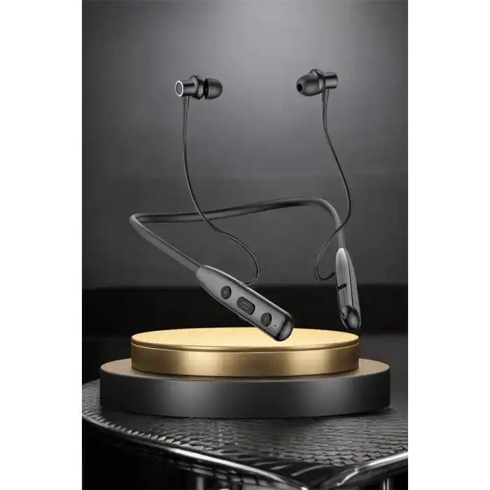AsilTech Kablolu Bluetooth Kulaklık Boyun Bantlı ANC Özelliği Yüksek Ses Kaliteli