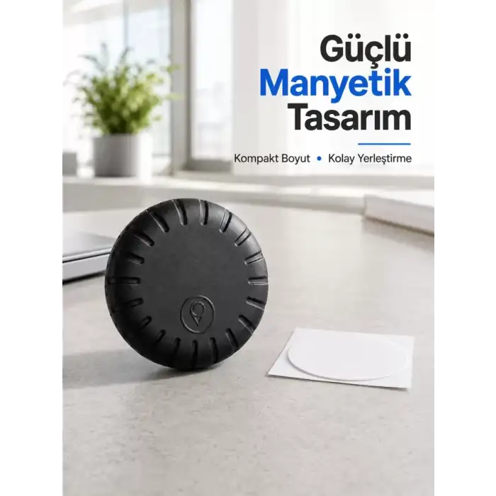 AsilTech Kablosuz Akıllı Konum Takip Cihazı Android ve iPhone Uyumlu Mini GPS Bulucu