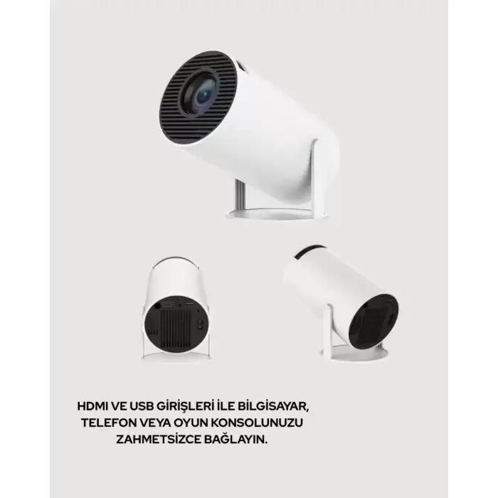 AsilTech Kablosuz Bağlantılı Ultra Pro Projeksiyon