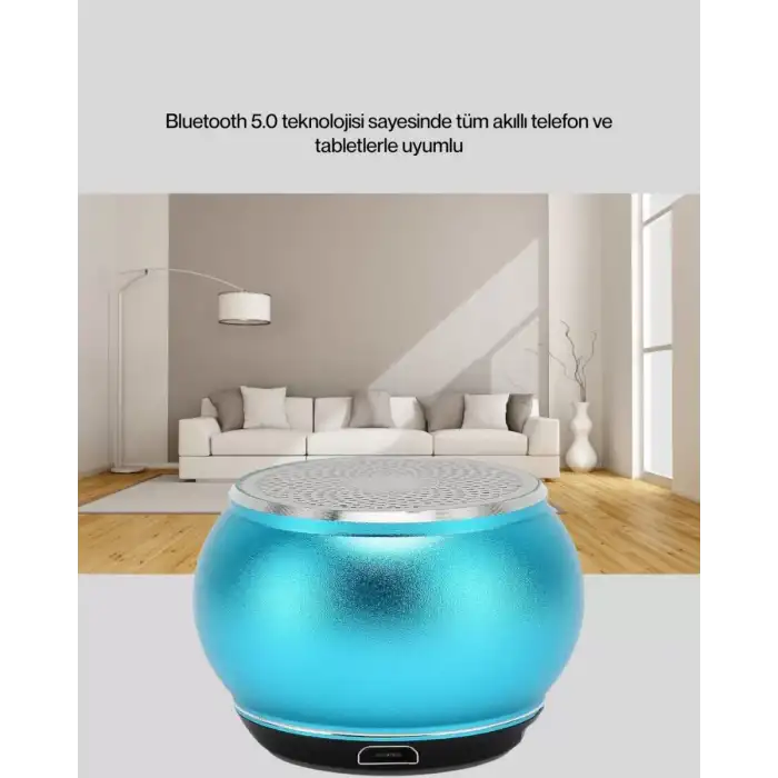 AsilTech Kablosuz Bluetooth 5.0 Hoparlör | Kompakt ve Güçlü Ses Yeni Nesil