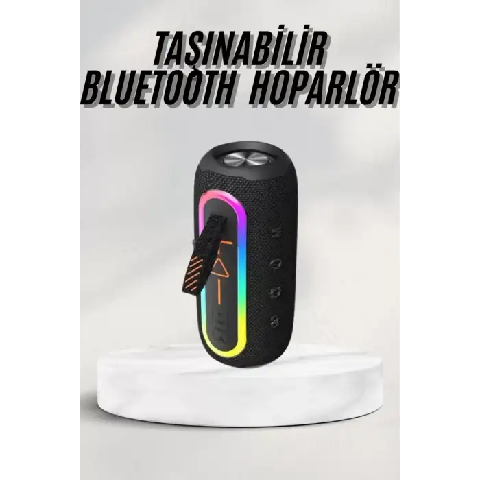AsilTech Kablosuz Bluetooth Hoparlör Taşınabilir Çoklu Bağlantılı Özelliği