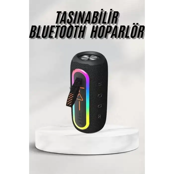 AsilTech Kablosuz Bluetooth Hoparlör Taşınabilir Çoklu Bağlantılı Özelliği