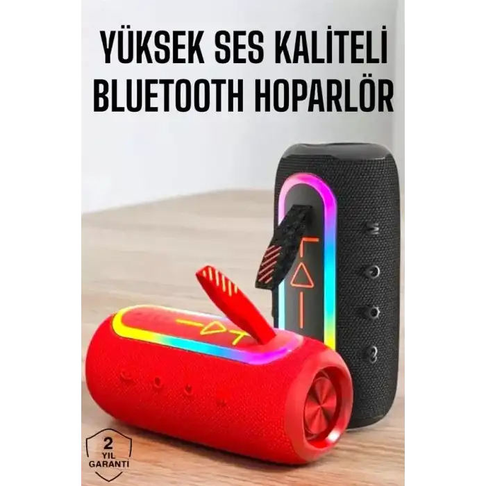AsilTech Kablosuz Bluetooth Hoparlör Uzun Pil Ömrü Taşınabilir