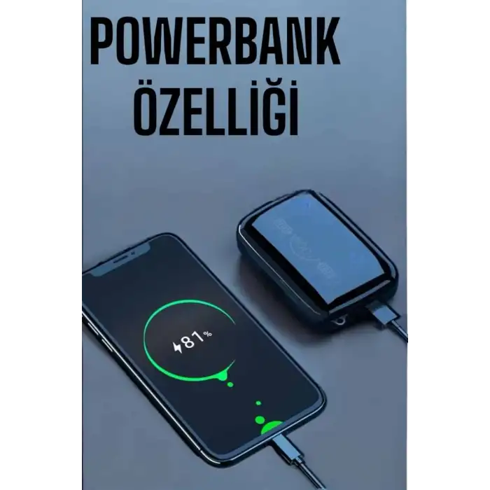 AsilTech Kablosuz Bluetooth Kulaklık Dokunmatik Kontrol Uzun Pil Ömrü