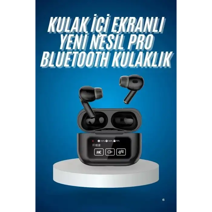 AsilTech Kablosuz Bluetooth Kulaklık Pro Yeni Nesil Dokunmatik Kontrol