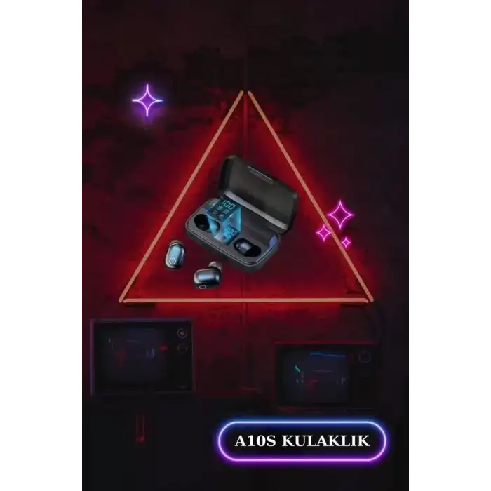 AsilTech Kablosuz Bluetooth Kulaklık ve Kordon Hediyeli Akıllı Saat Nabız Ölçer Uzun Pil Ömrü