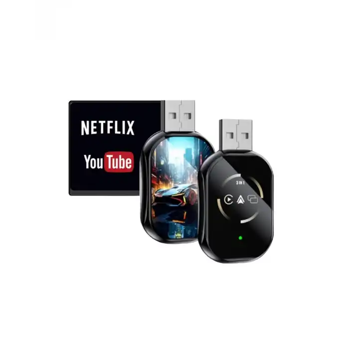 AsilTech Kablosuz CarPlay Android Auto Dönüştürücü Kablo Derdi Olmadan Bağlantı