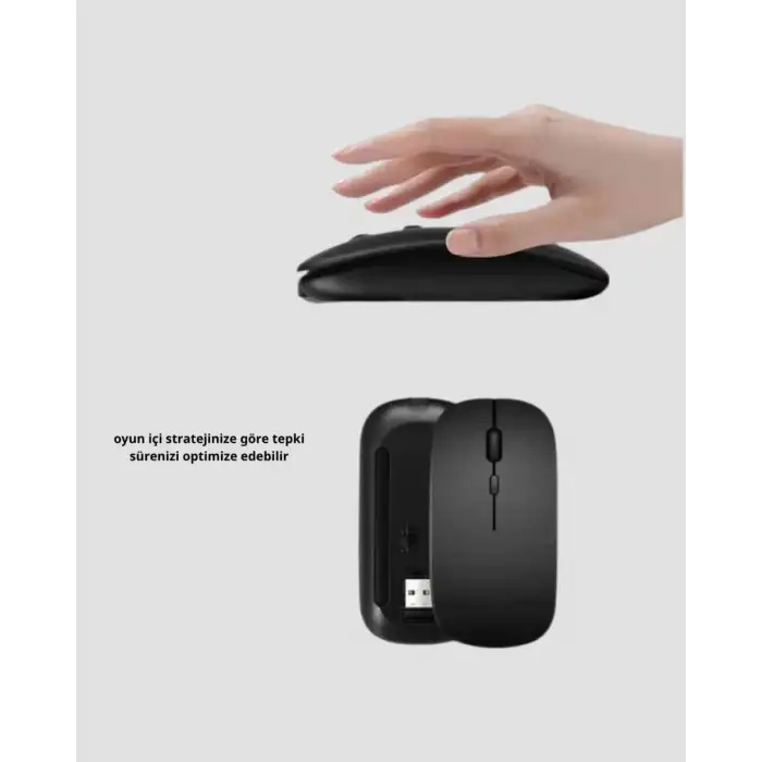 AsilTech Kablosuz Gaming Mouse –  Ayarlanabilir, Ergonomik