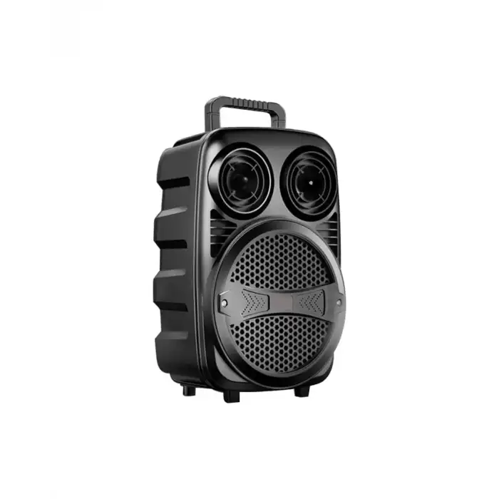 AsilTech Kablosuz Karaoke Hoparlör Mikrofonlu RGB Işıklı Bluetooth Speaker USB TF Kart Destekli