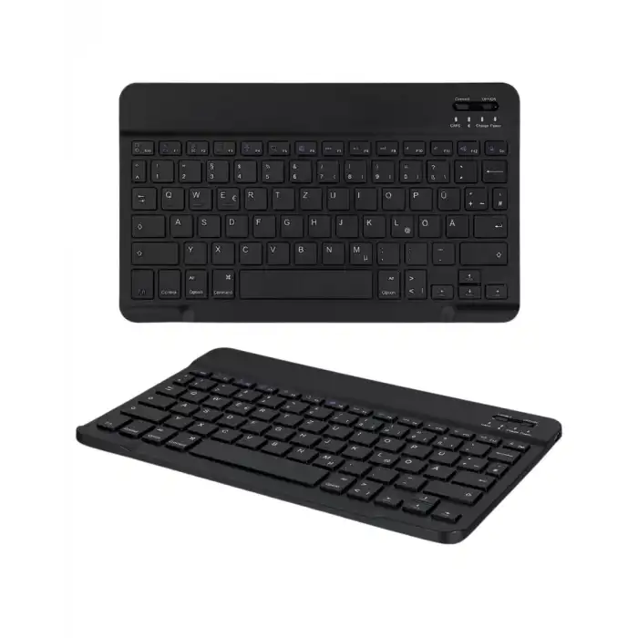AsilTech Kablosuz Klavye ve Mouse Kombosu Bluetooth Uyumlu Sessiz Set