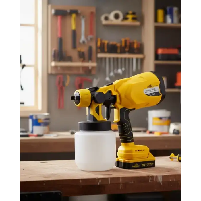 AsilTech Kablosuz Püskürtme Tabanca Yüksek Performanslı Ev ve Atölye Kullanımı