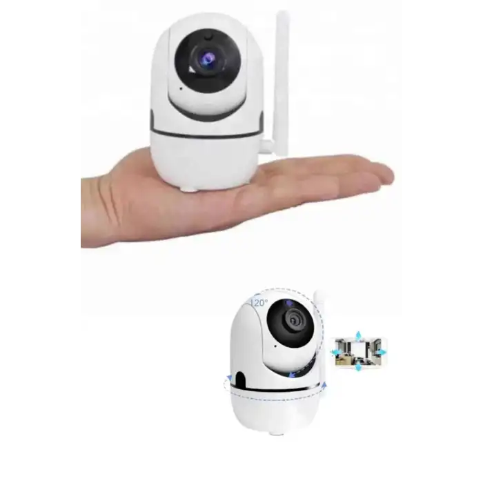 AsilTech Kablosuz Wifi Destekli Akıllı Güvenlik Kamerası Hareket Sensörlü