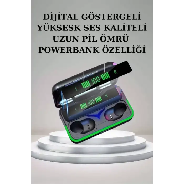 AsilTech Kadınlara Özel Bileklik Hediyeli Akıllı Saat ve Dijital Göstergeli ANC Özellikli Bluetooth Kulaklık