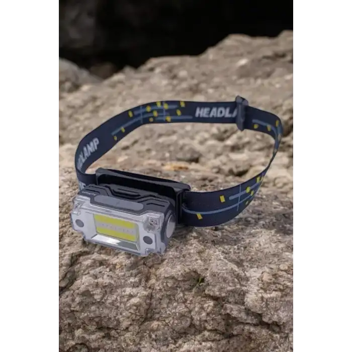 AsilTech Kafa Lambası El Fenerli Kamp Lambası USB Şarjlı Esnek Lamba