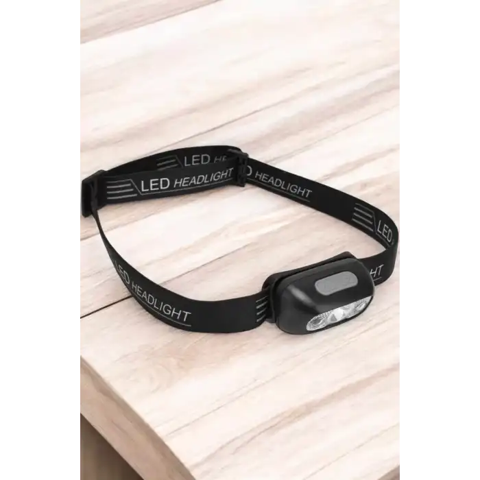 AsilTech Kafa Lambası Kamp Lambası Led Işık Şarjlı Ayarlanabilir