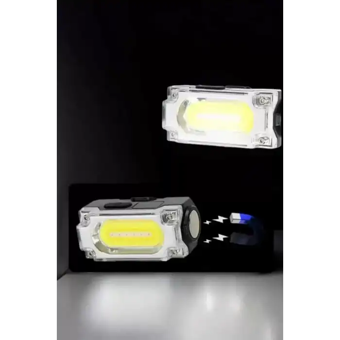 AsilTech Kafa Lambası Led Fener Pratik Taşınabilir Ayarlanabilir USB Şarjlı