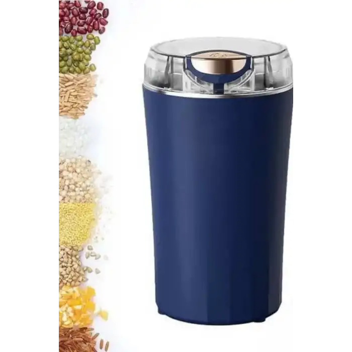 AsilTech Kahve ve Baharat Öğütücü Kolay Temizlenebilir Paslanmaz Çelik Taşınabilir