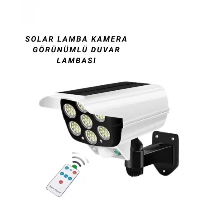 AsilTech KAMERA GÖRÜNÜMLÜ BAHÇE LAMBA