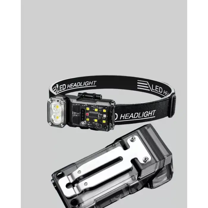 AsilTech Kamp ve Outdoor İçin LED Far 10 Saat Pil Sensörlü Manyetik