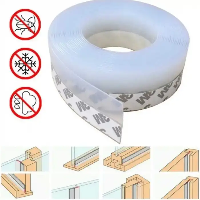 AsilTech Kapı Pencere Rüzgar İzolasyon Bandı 5 metre