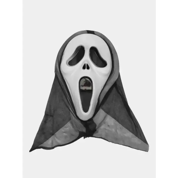 AsilTech Kapşonlu Çığlık Maskesi Scream Maskesi 33x21 cm