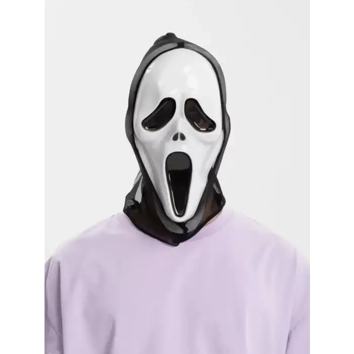 AsilTech Kapşonlu Çığlık Maskesi Scream Maskesi 33x21 cm