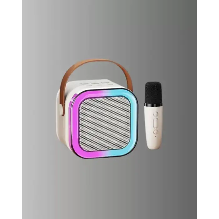 AsilTech Karaoke Mikrofon Hoparlör Seti 6 Saat Kullanım Süresi Yeni Nesil