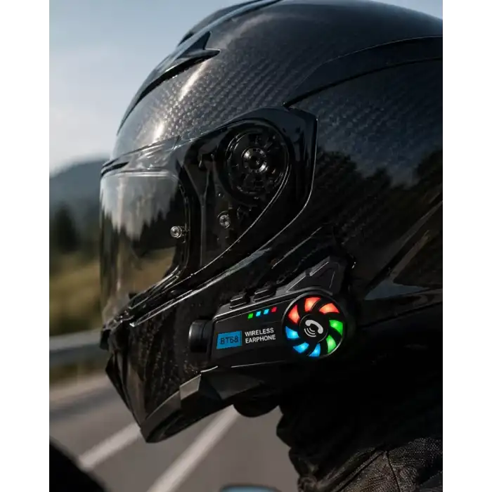 AsilTech Kask Kamerası Bluetooth Bağlantılı 1080P Kayıt ve Akıllı Kontrol Sistemi