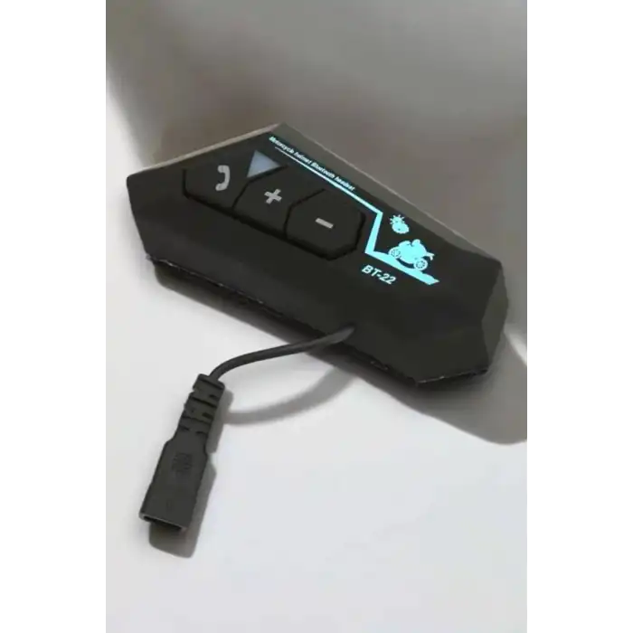 AsilTech Kask Kulaklık Bluetooth Motosiklet Kulaklık Intercom Su Geçirmez