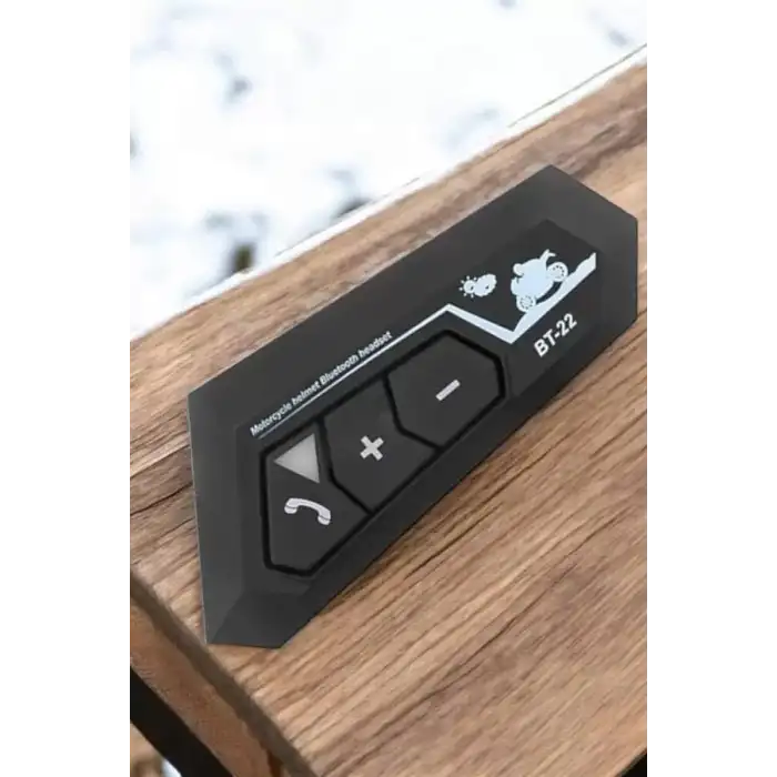 AsilTech Kask Kulaklık Bluetooth Motosiklet Kulaklık Intercom Su Geçirmez