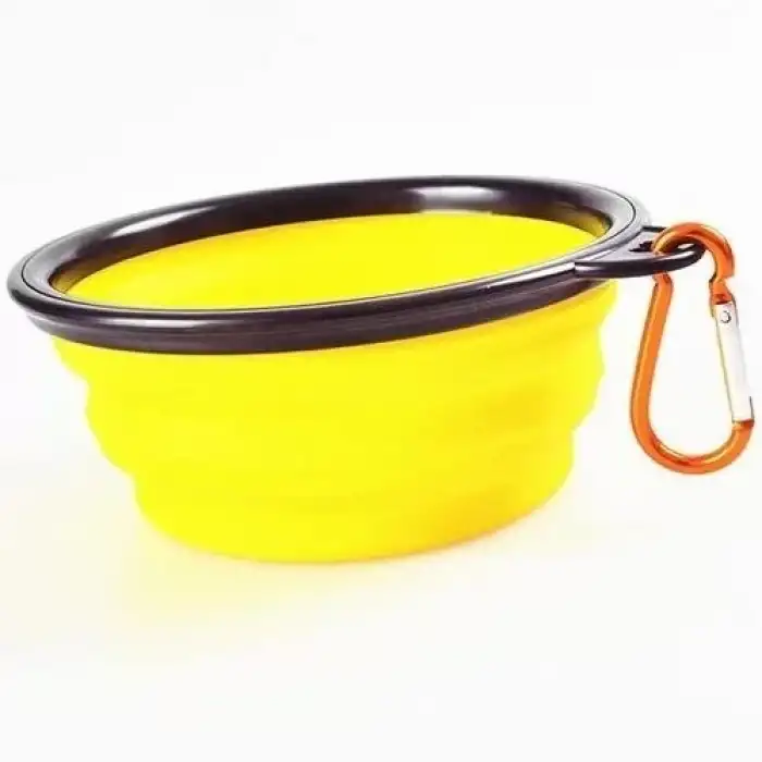 AsilTech Katlanabilir Kedi Köpek Mama-Su Kabı