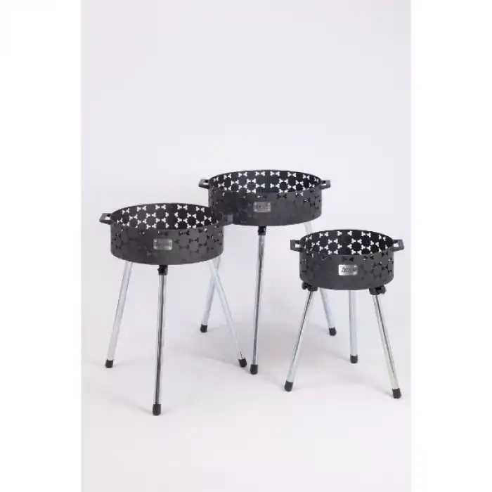 AsilTech Katlanabilir Lüks Mangal No 2 Orta Boy