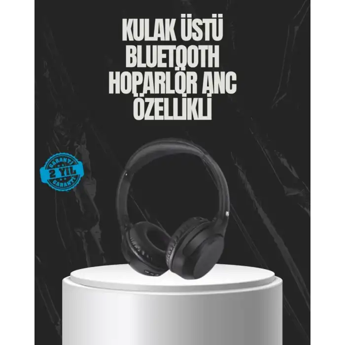 AsilTech Katlanabilir USB-C Şarjlı Bluetooth Kulaklık