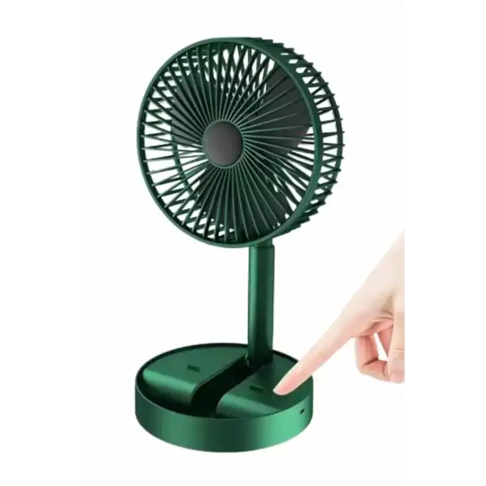 AsilTech Katlanabilir Usb Şarjlı Masaüstü Soğutucu Mini Fan Telefon Tutucu