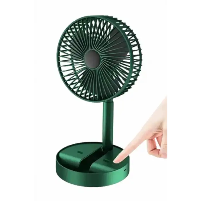 AsilTech Katlanabilir Usb Şarjlı Masaüstü Soğutucu Mini Fan Telefon Tutucu