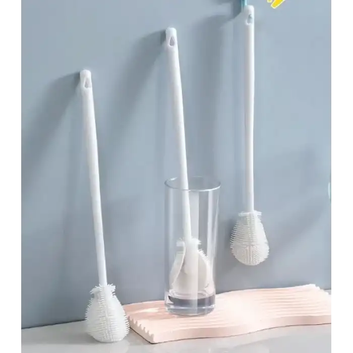 AsilTech Kavanoz ve Biberon Yıkama Fırçası Silikon